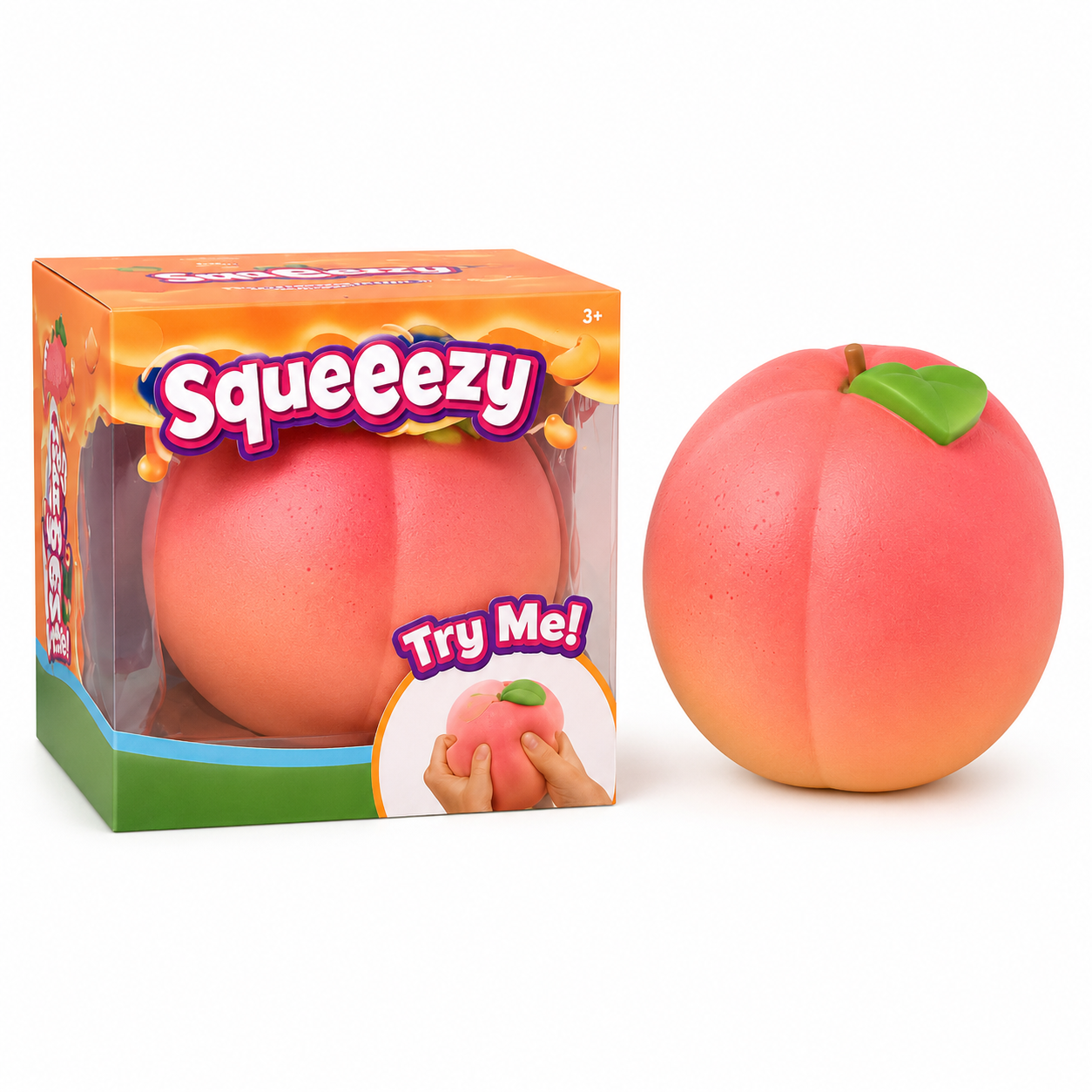 Jumbo Squeezy Peach