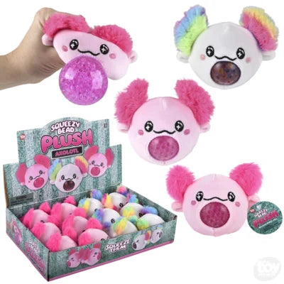 Axolotl Squeezy Bead Plush