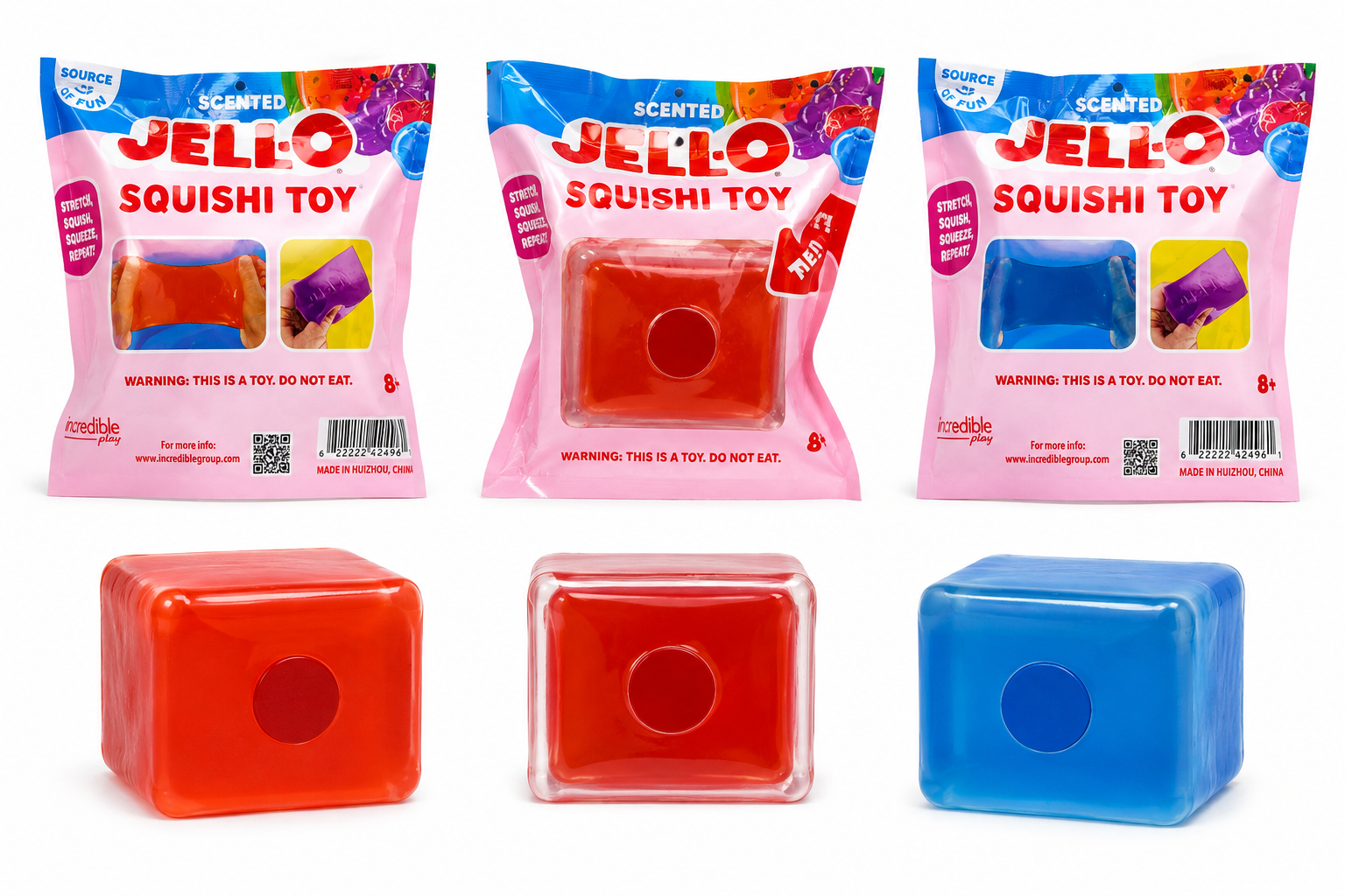 Jell-O® Squishy Toy – Slow Rise Sensory Fidget